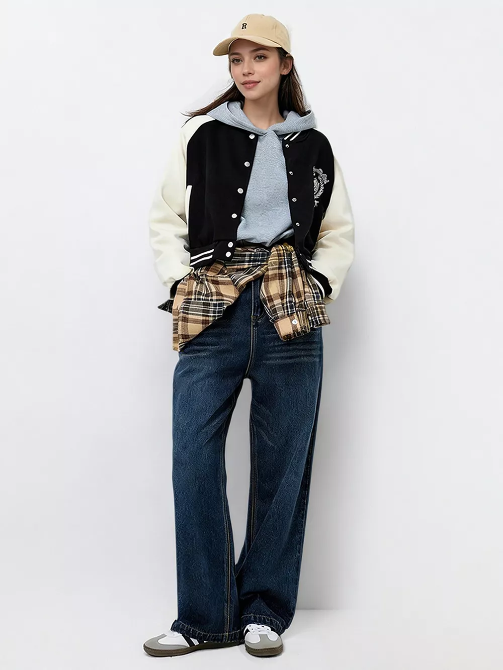 Contrast Sleeve Snap Down Jacket, image 4