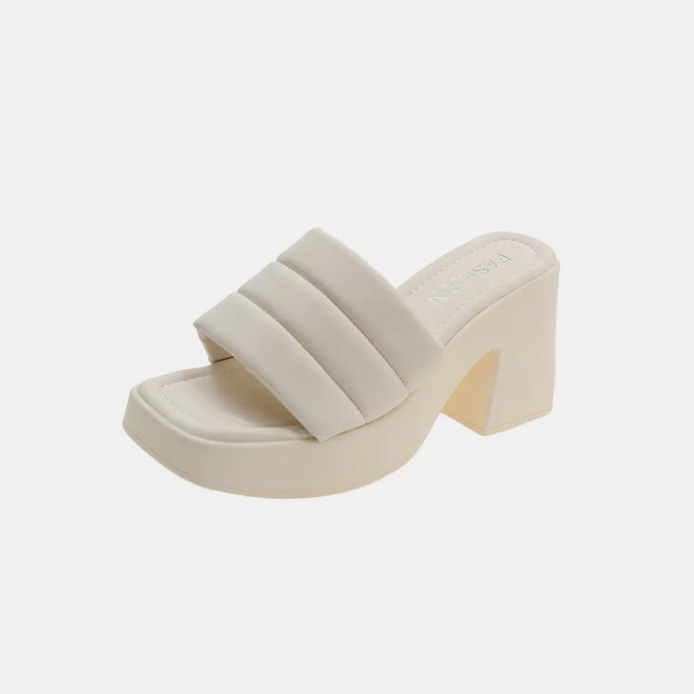 Open Toe Block Heel Sandals, image 2
