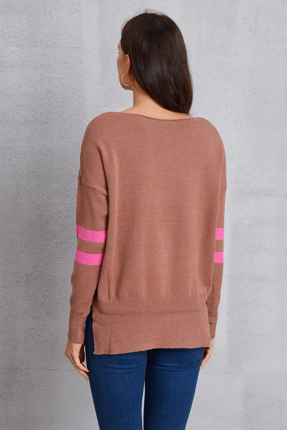 Star Scoop Neck Dropped Shoulder T-Shirt, image 2