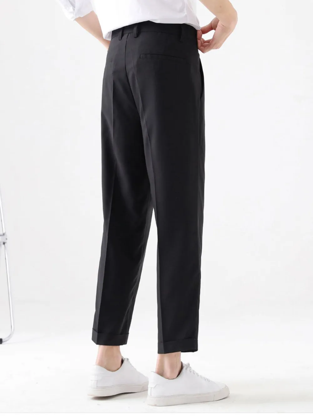 Men's Plus Size Basic style Solid Pants, image 8