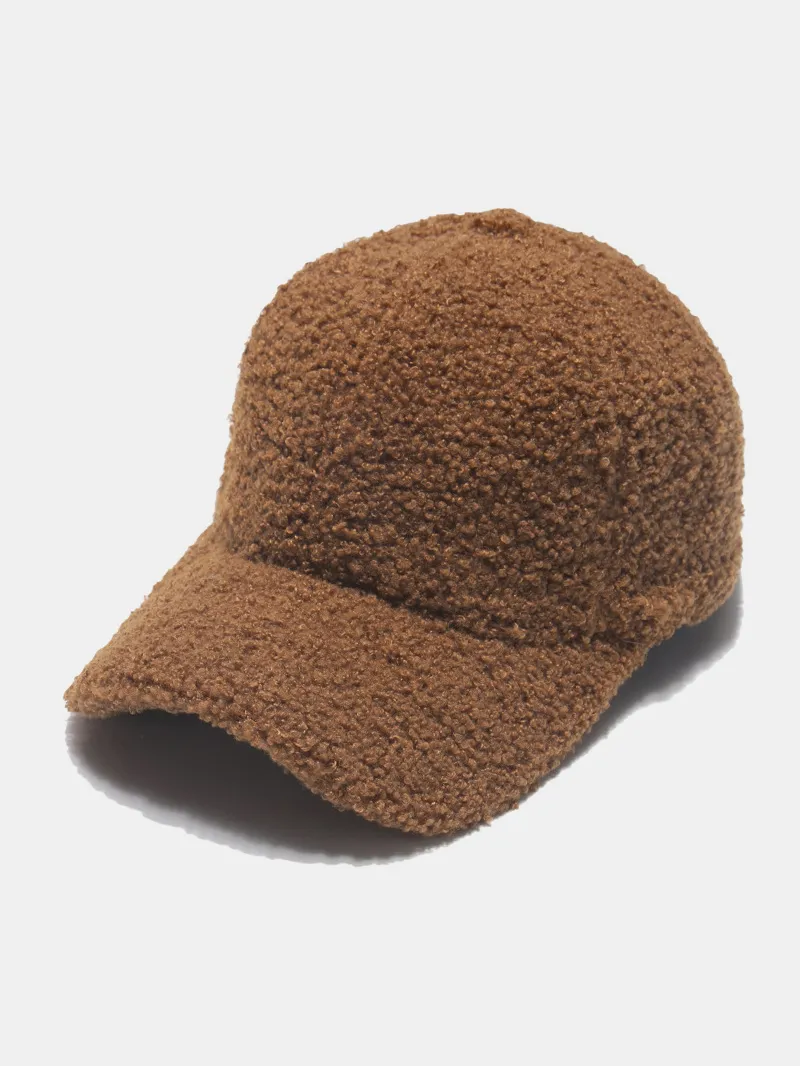 Sherpa Solid Color Baseball Cap, image 10