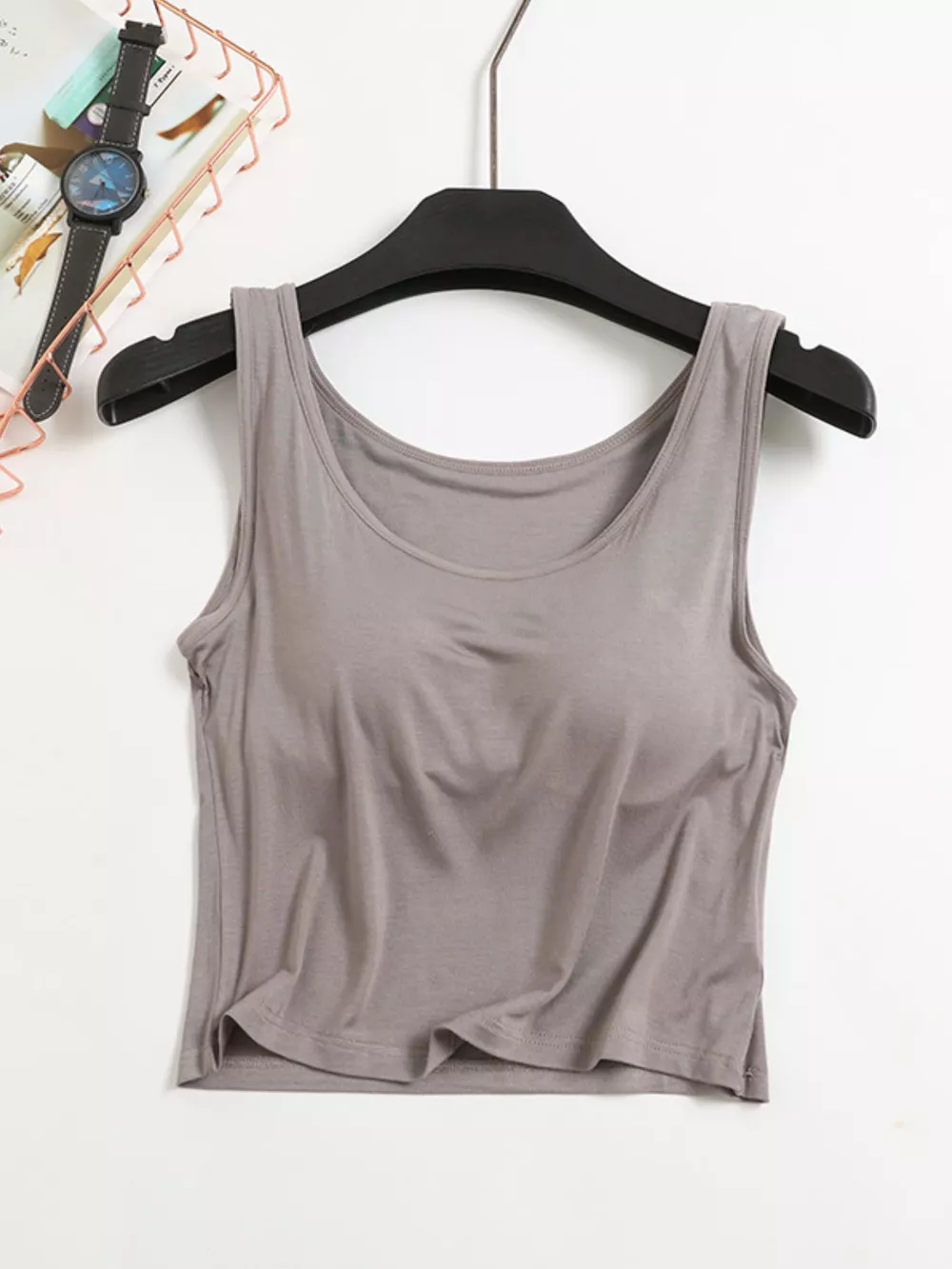 Seamless Modal Padded Tank, image 15