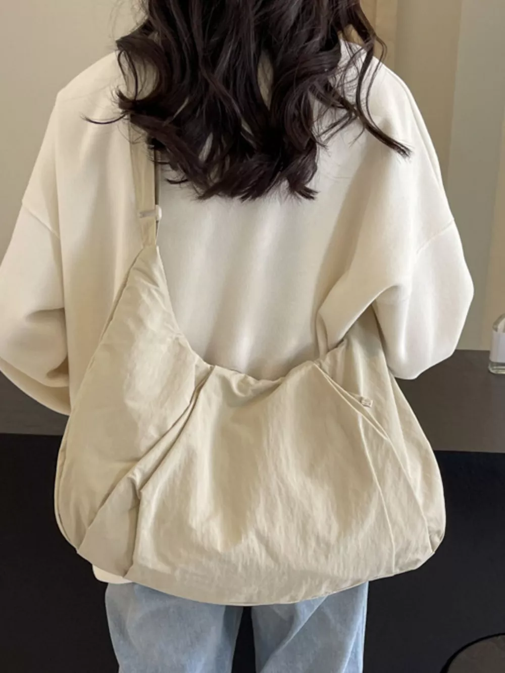 Casual Lightweight Nylon Crossbody Bag, image 13