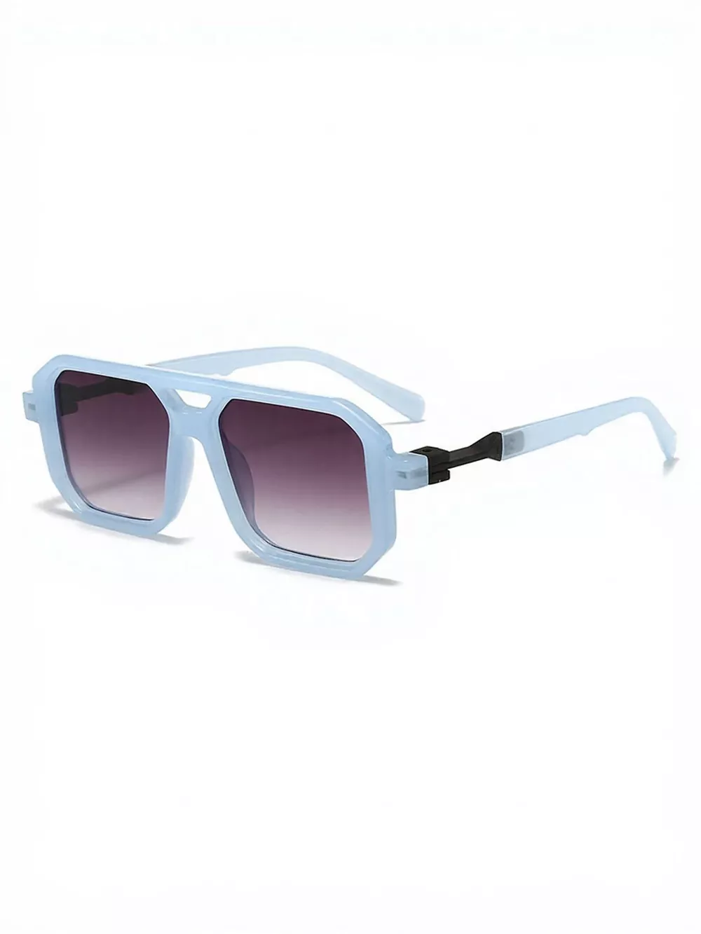 Retro Square Frame Sunglasses, image 2