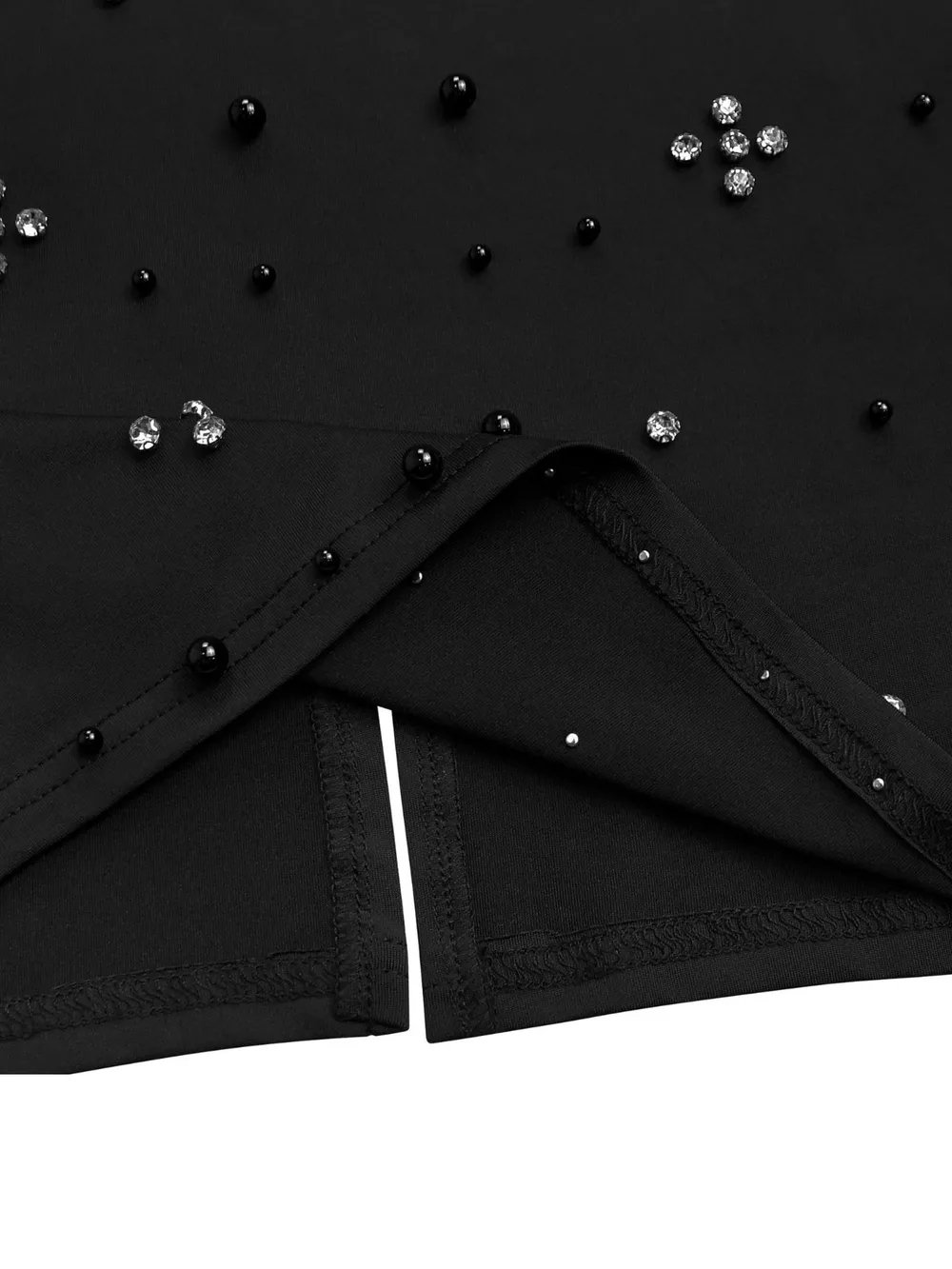 Rhinestone Tube Bodycon Maxi Dress, image 8