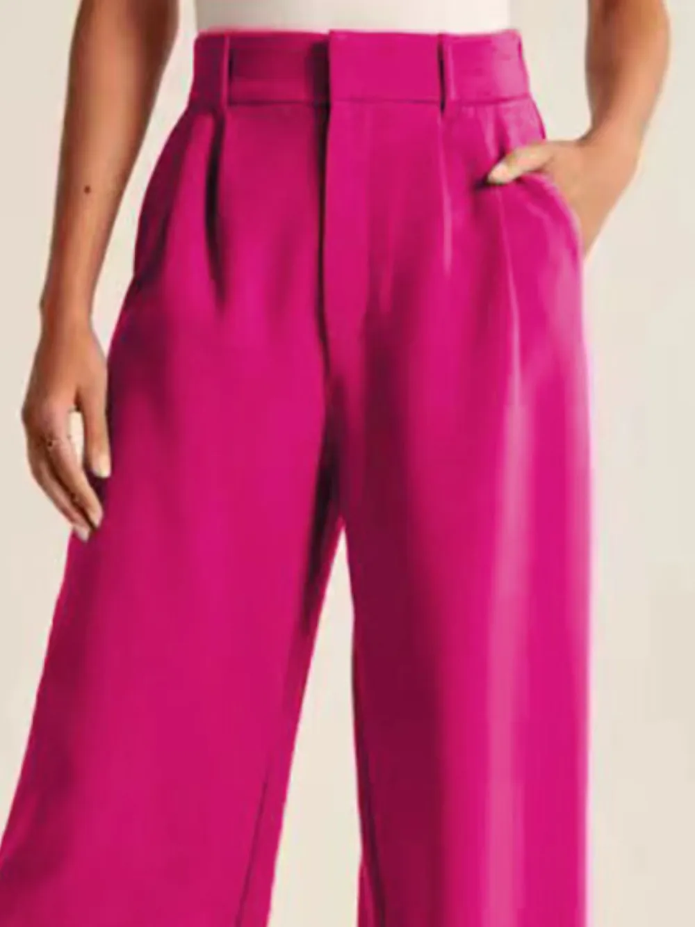 High Waist Wide Leg Pants, image 3