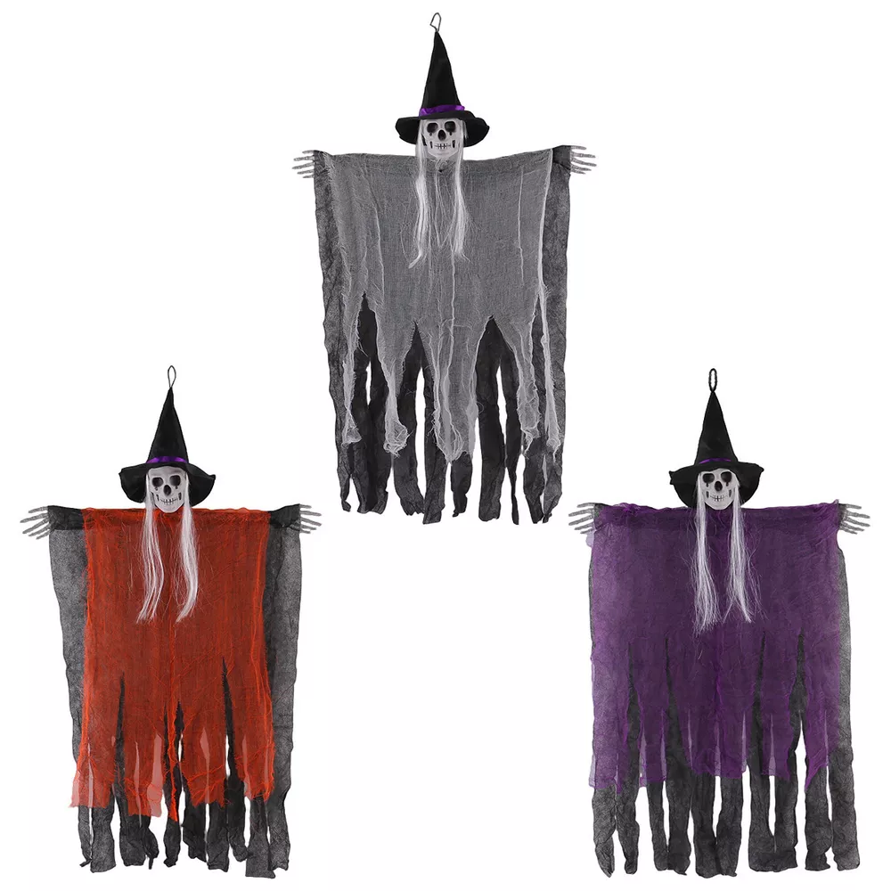 Halloween Skeleton Hanging Ghost Hanging Decorative Ornament, image 10