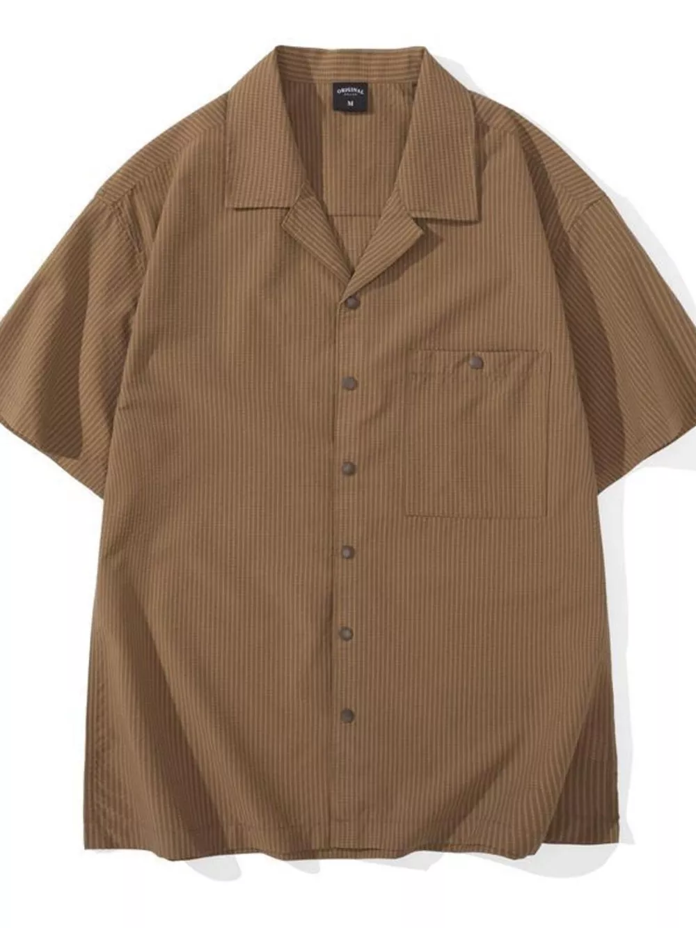 Men's Plus Size Casual Short Sleeve Shirt, image 5