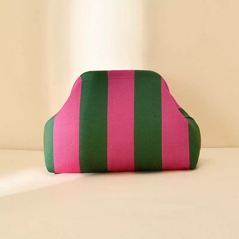 Striped Portable Clutch, image 2