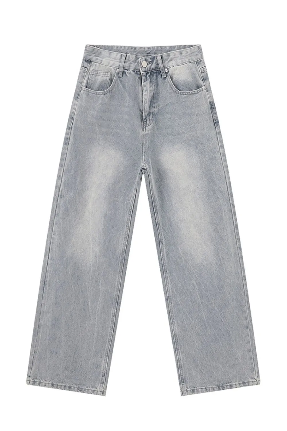 Wide Leg Jeans with Pockets