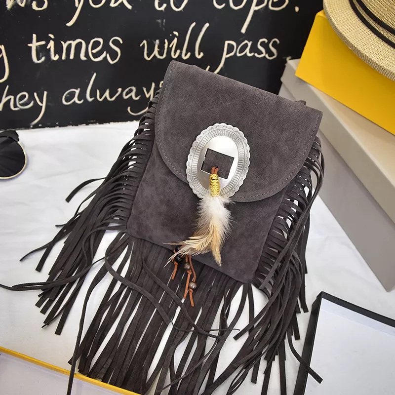 Fringe Tassel Crossbody Bag, image 3