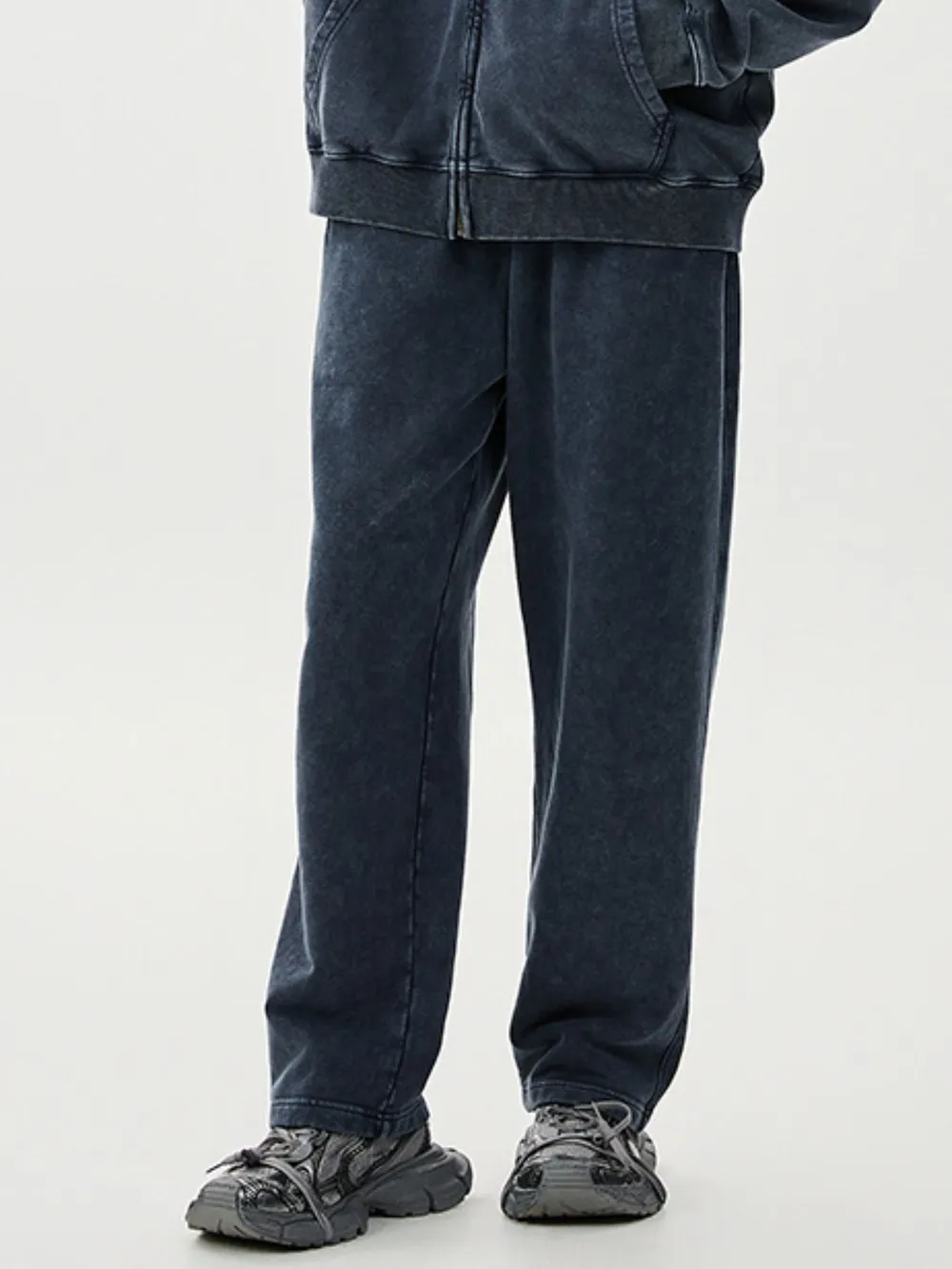 Men's Washed Relaxed Fit Sweatpants, image 10