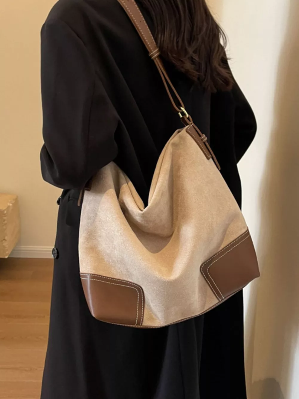 Color Block Shoulder Bag, image 8