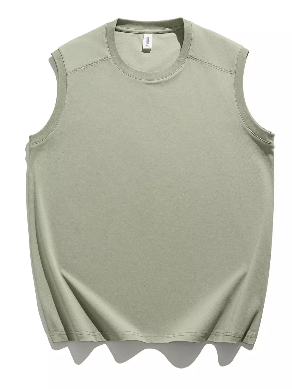 Men's Plus Size Round Neck Tank, image 7