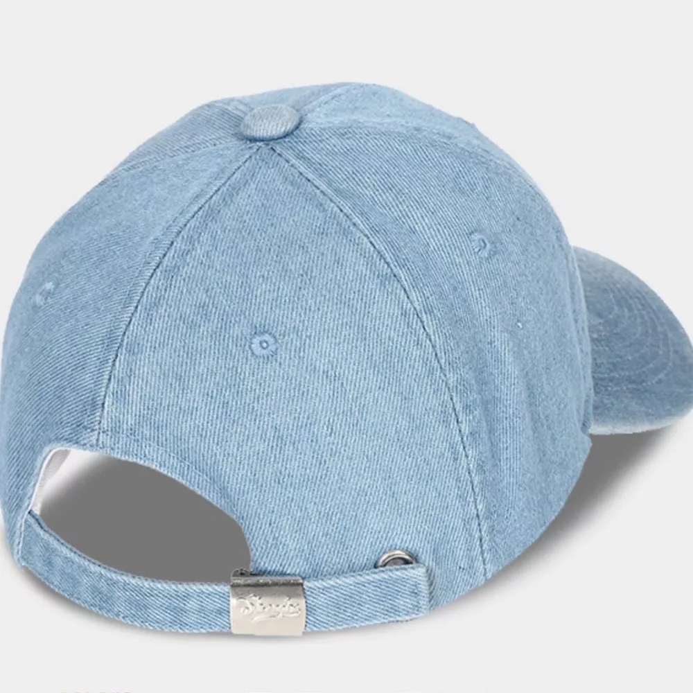 New York City Embroidered Denim Baseball Cap, image 4