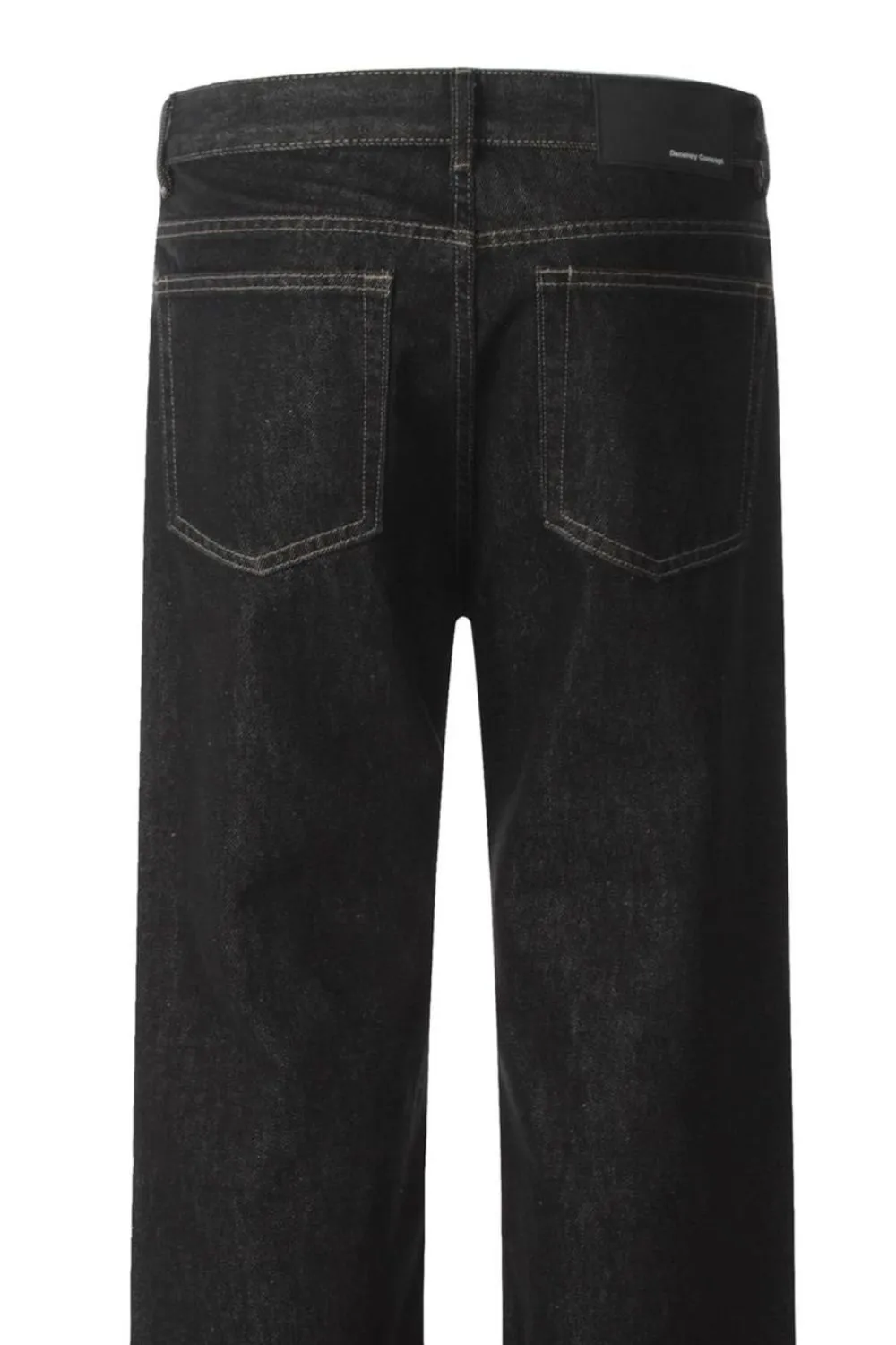 Men's Straight Leg Jeans with Pockets, image 5