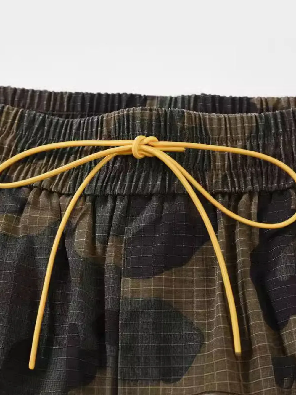 Men's Drawstring Camouflage Shorts, image 4