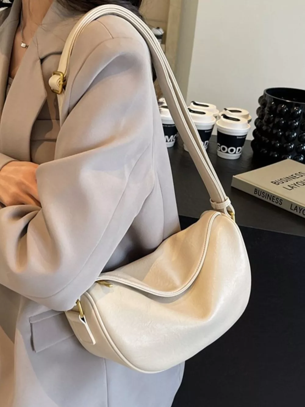 Adjustable Strap Crossbody Bag, image 4