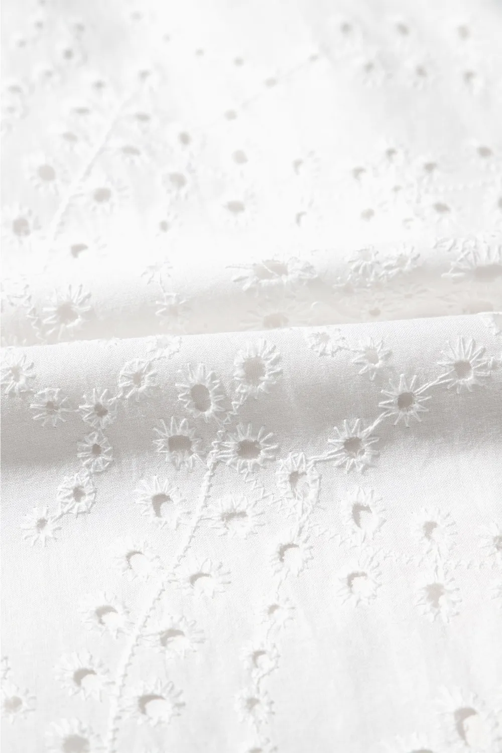 Floral Eyelet Embroidered Sleeveless Shift Dress, image 7