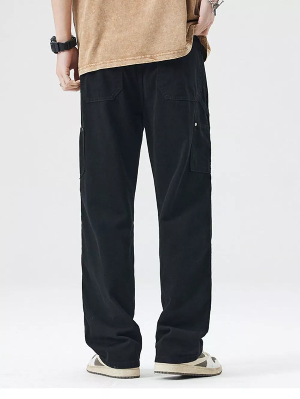 Men's Wide Leg Jeans, image 6