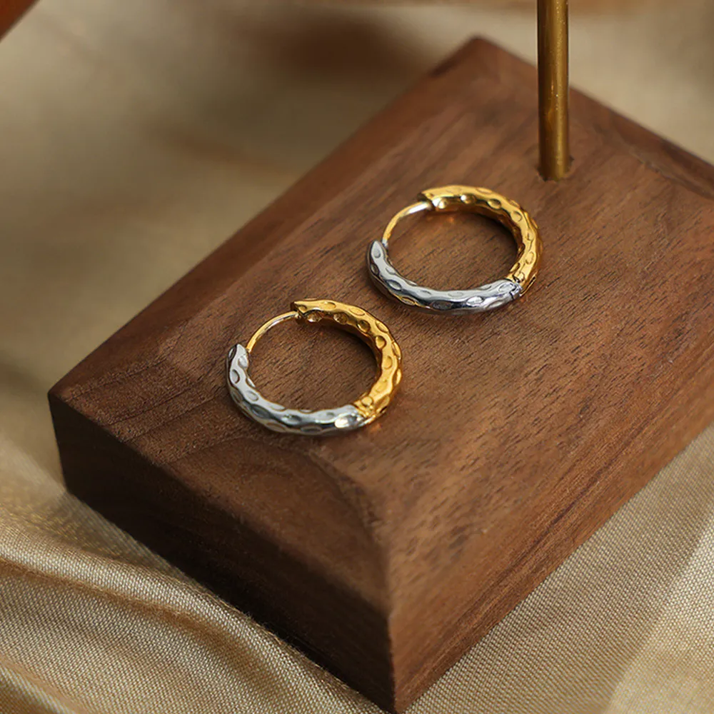18K Gold-Plated Huggie Earrings, image 7