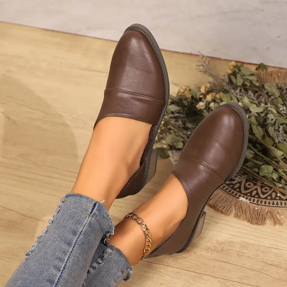 Point Toe Block Heels Pumps, image 7