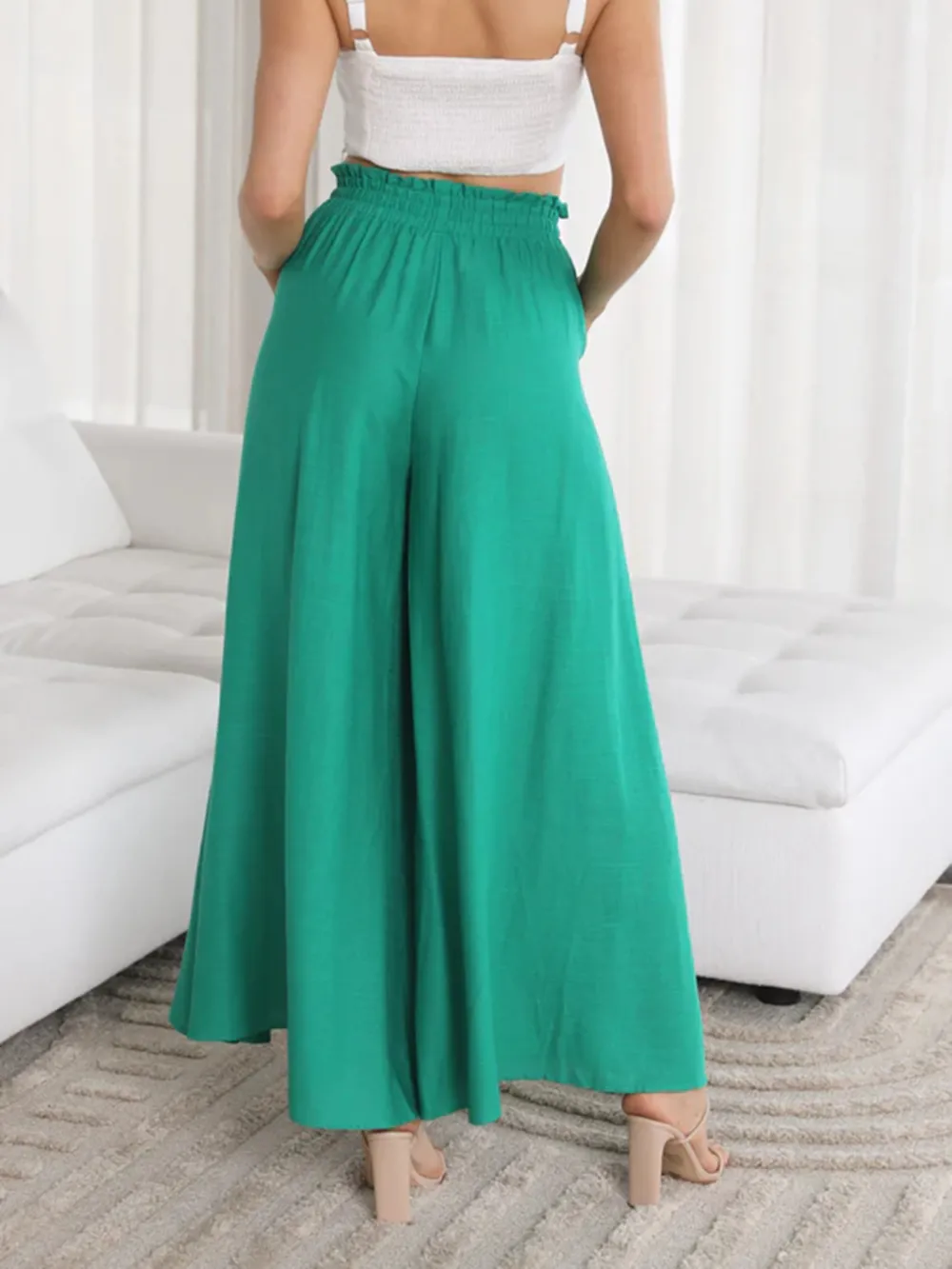 Wide Leg Pants with Pockets, image 18
