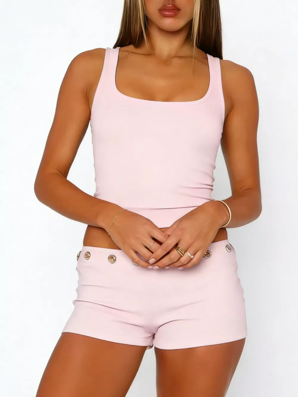 Wide Strap Tank and Shorts Set, image 28