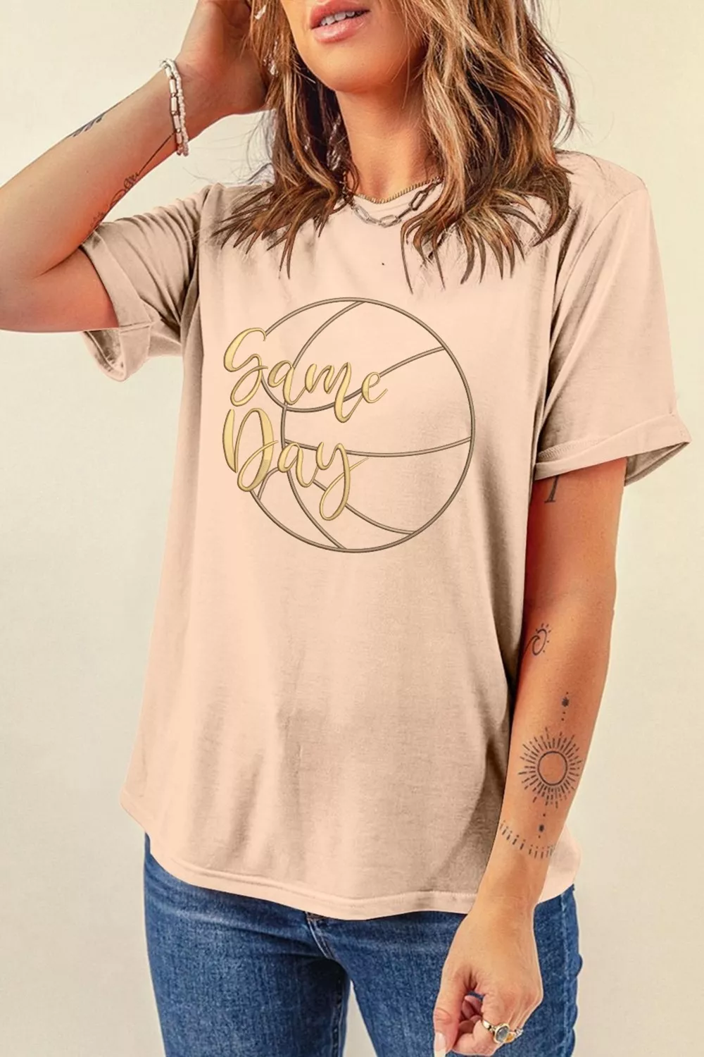 Game Day Basketball Graphic Tee, image 5