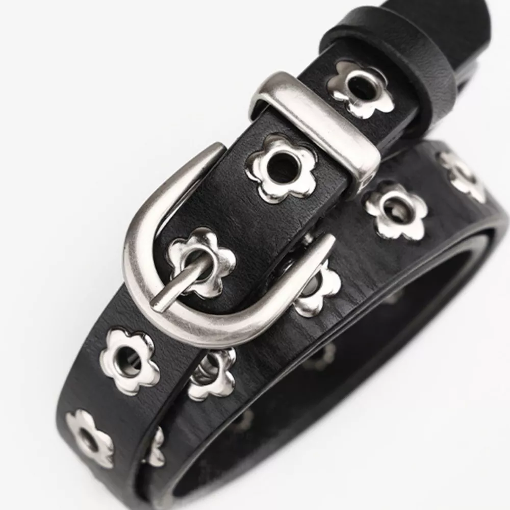 Floral-Embellished Belt, image 4