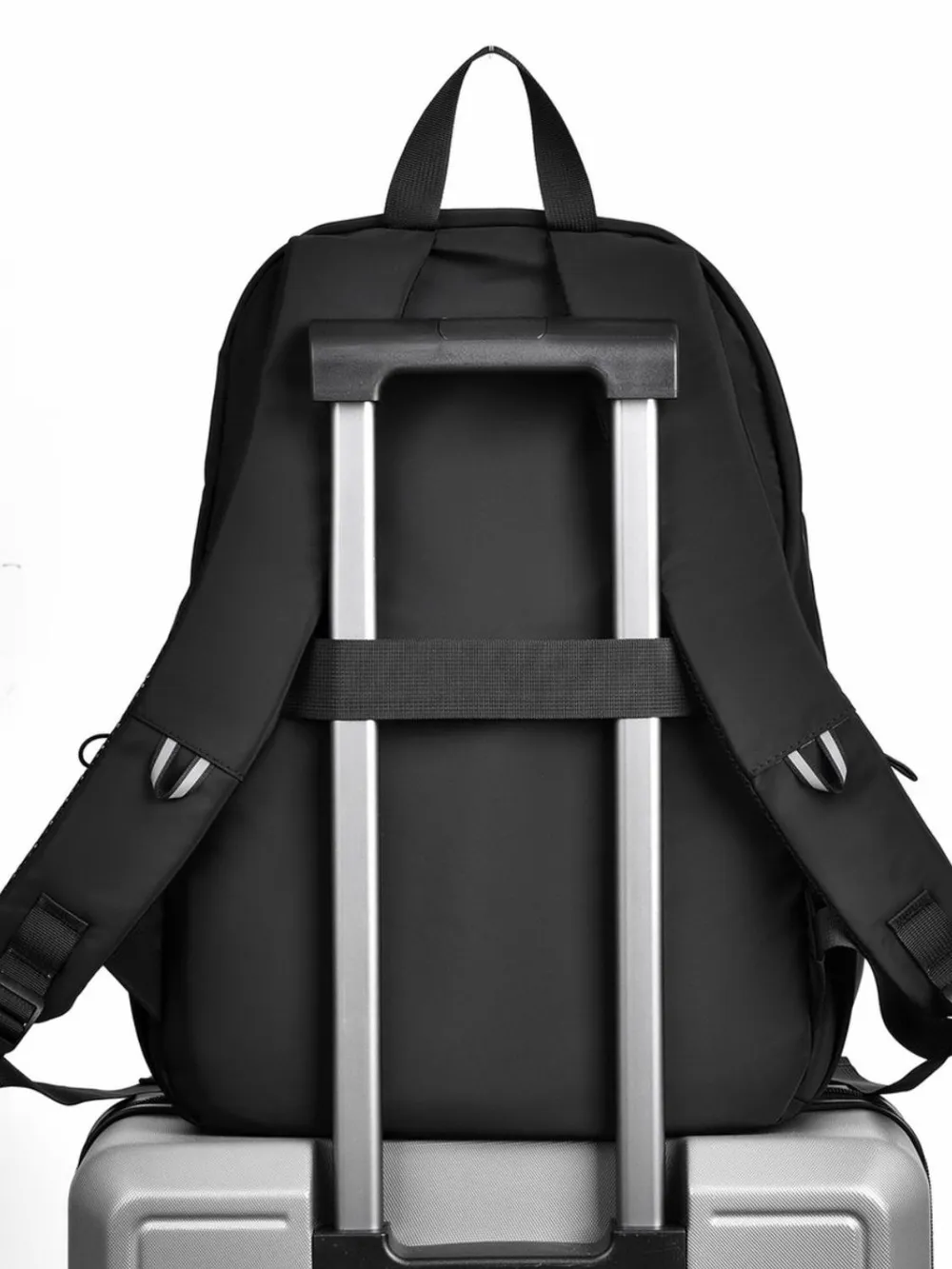 Multi Pocketed Adjustable Strap Backpack Bag, image 3