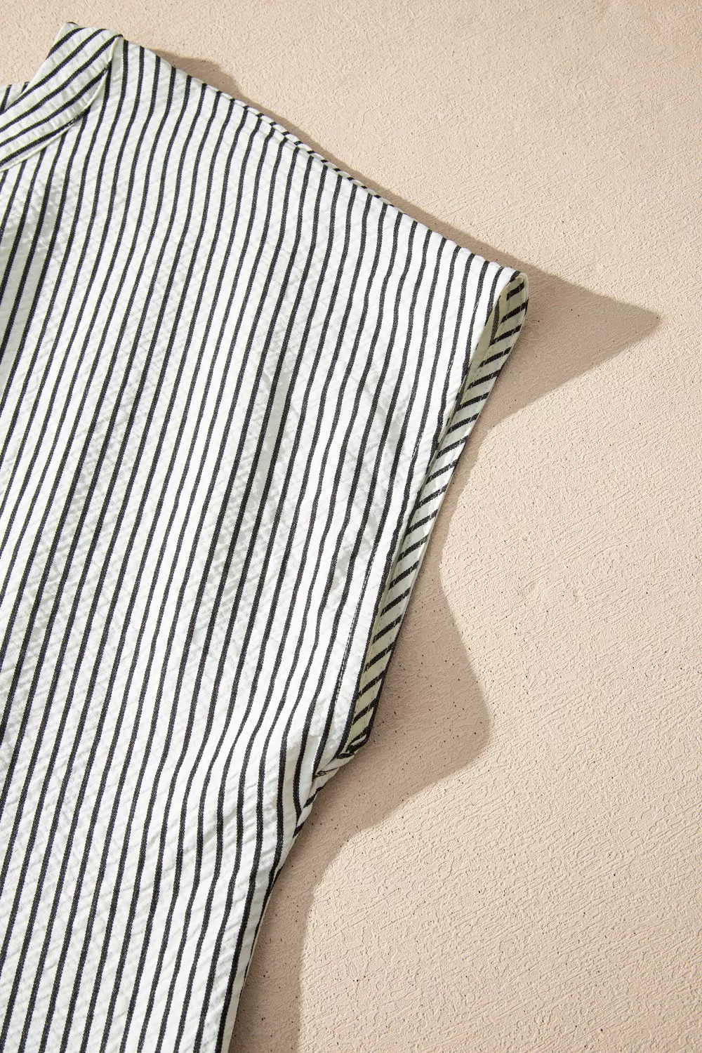 Striped Ruffle Button Front Maxi Dress, image 8