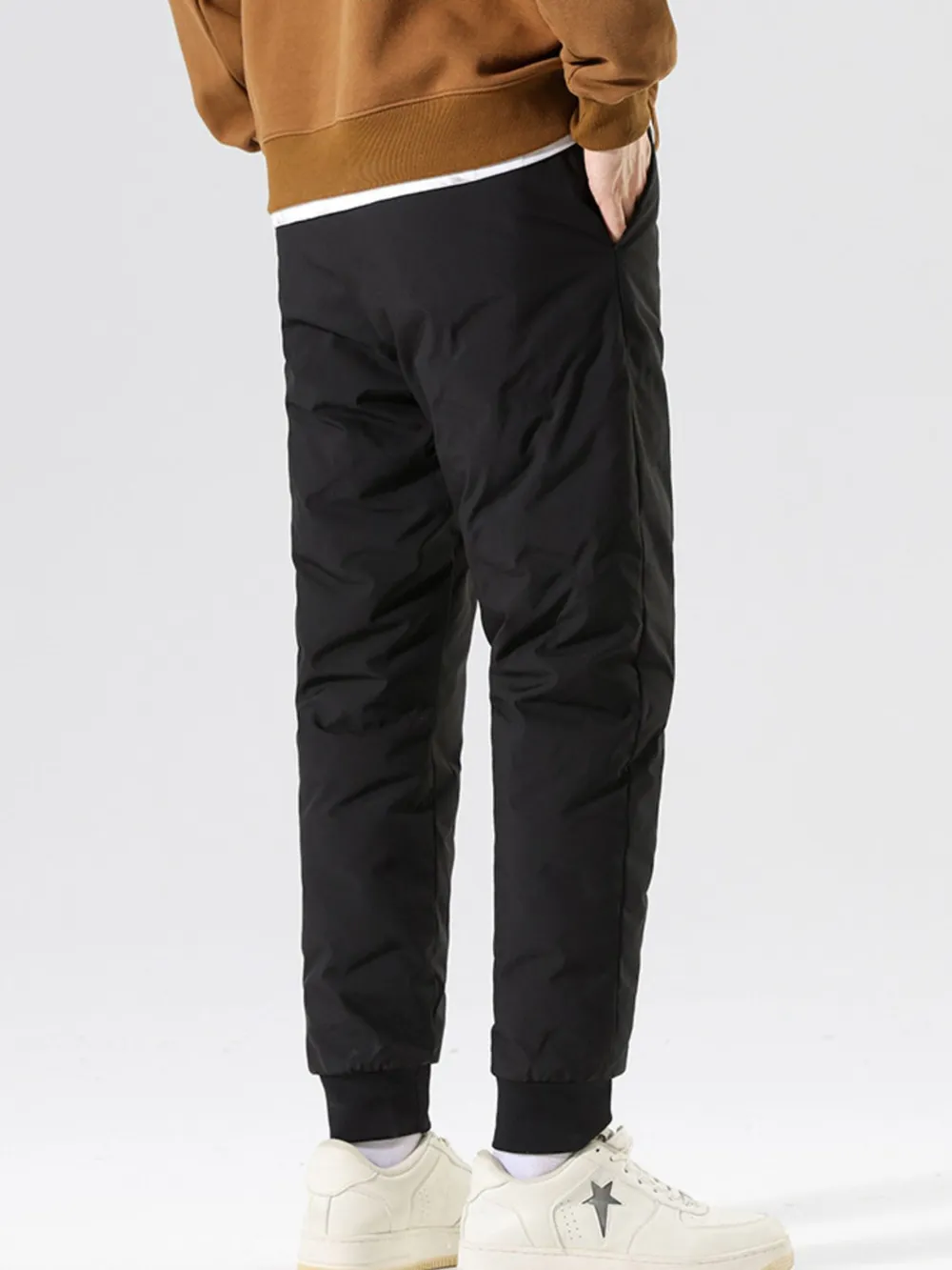 Men's Plus Size Relaxed Fit Pants with Pockets, image 2