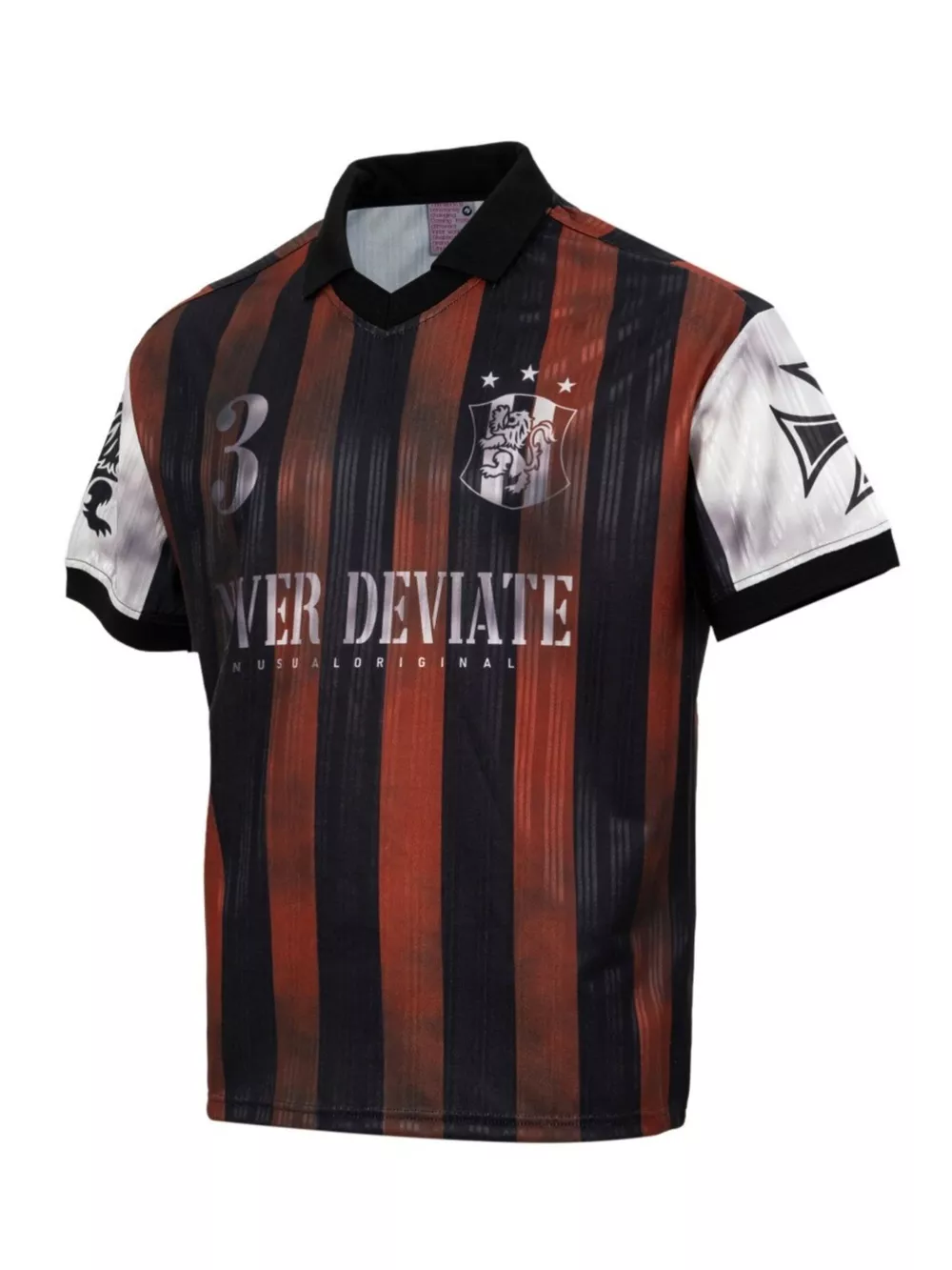 Men's Striped Soccer Jersey T-Shirt, image 5