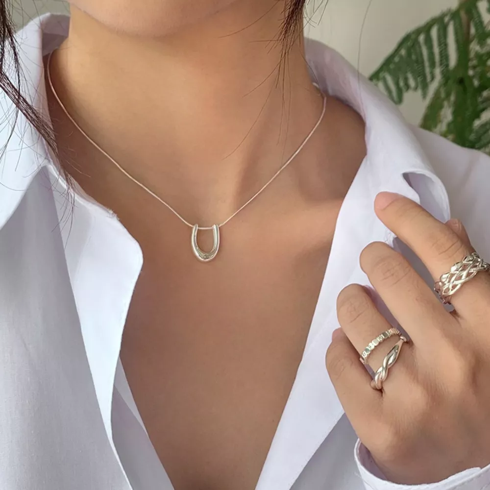 925 Sterling Silver Pendant Necklace, image 7