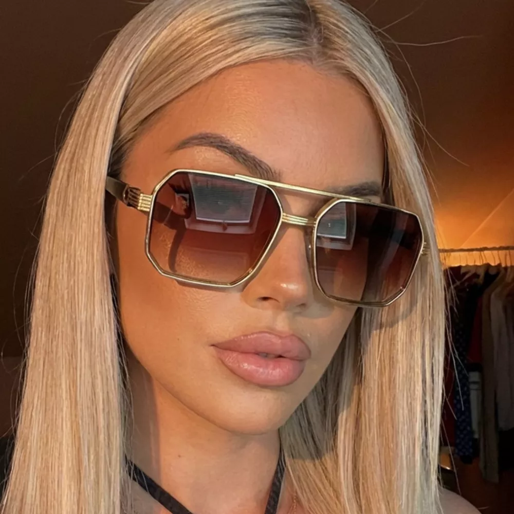 UV Protection Geometric Sunglasses, image 2