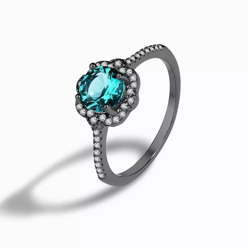 925 Sterling Silver Zircon Minimalist Ring, image 6