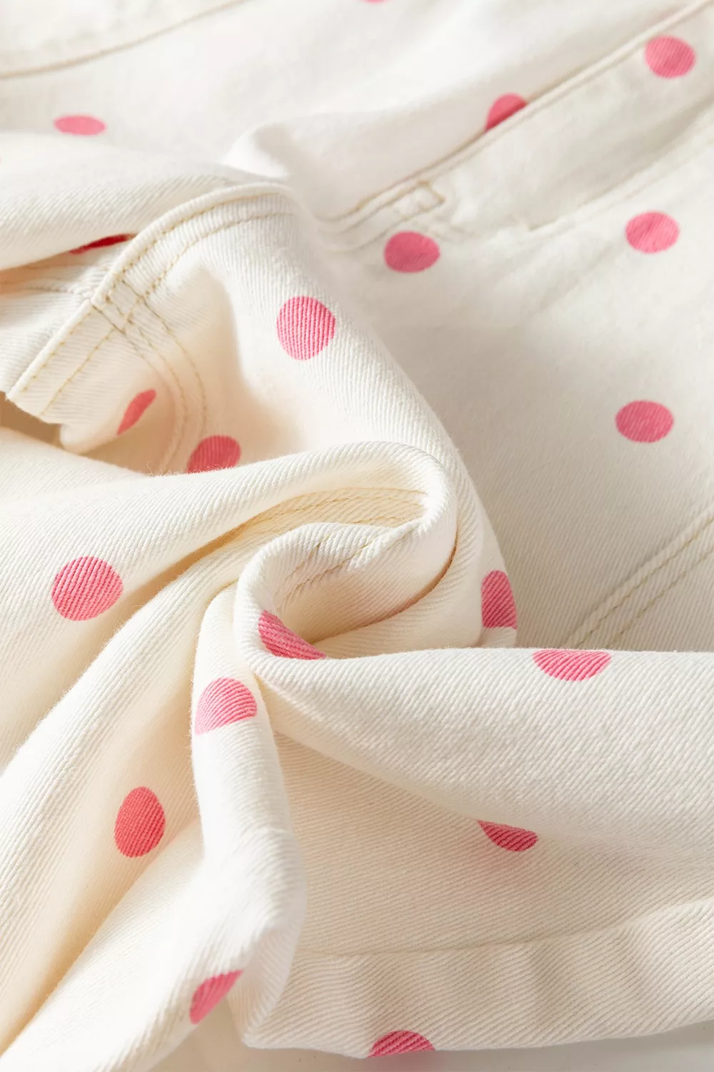 Polka Dot Wide-Leg Jeans, image 8