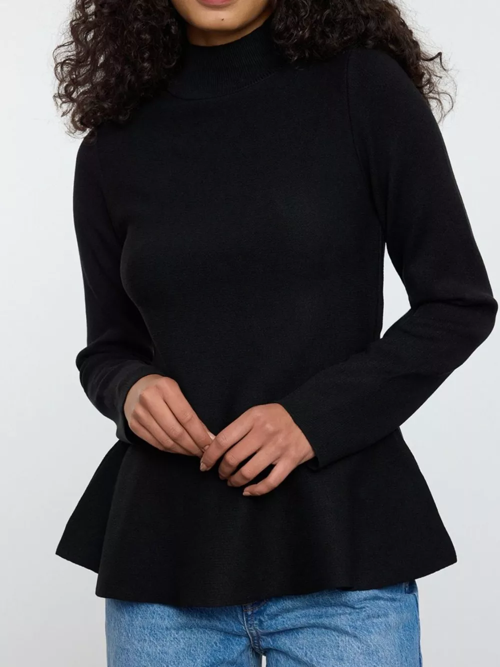 Mock Neck Long Sleeve Sweater, image 18