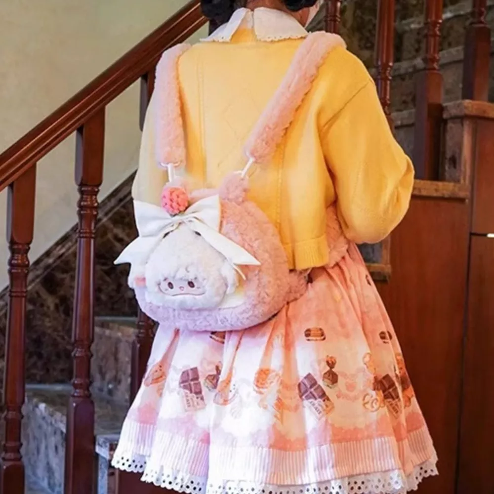 Plush Sheep Backpack Bag, image 6
