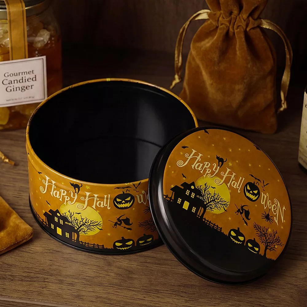 Halloween Decorative Metal Candy Tin, image 3
