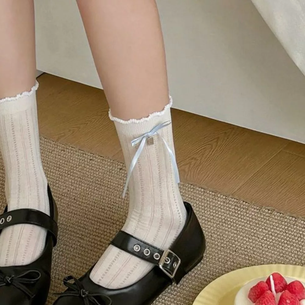 Ribbed Crew Socks, image 9