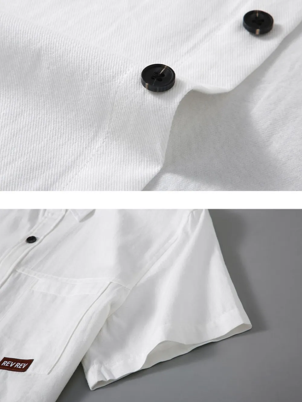 Men's Plus Size Button Up Short Sleeve Shirt, image 6