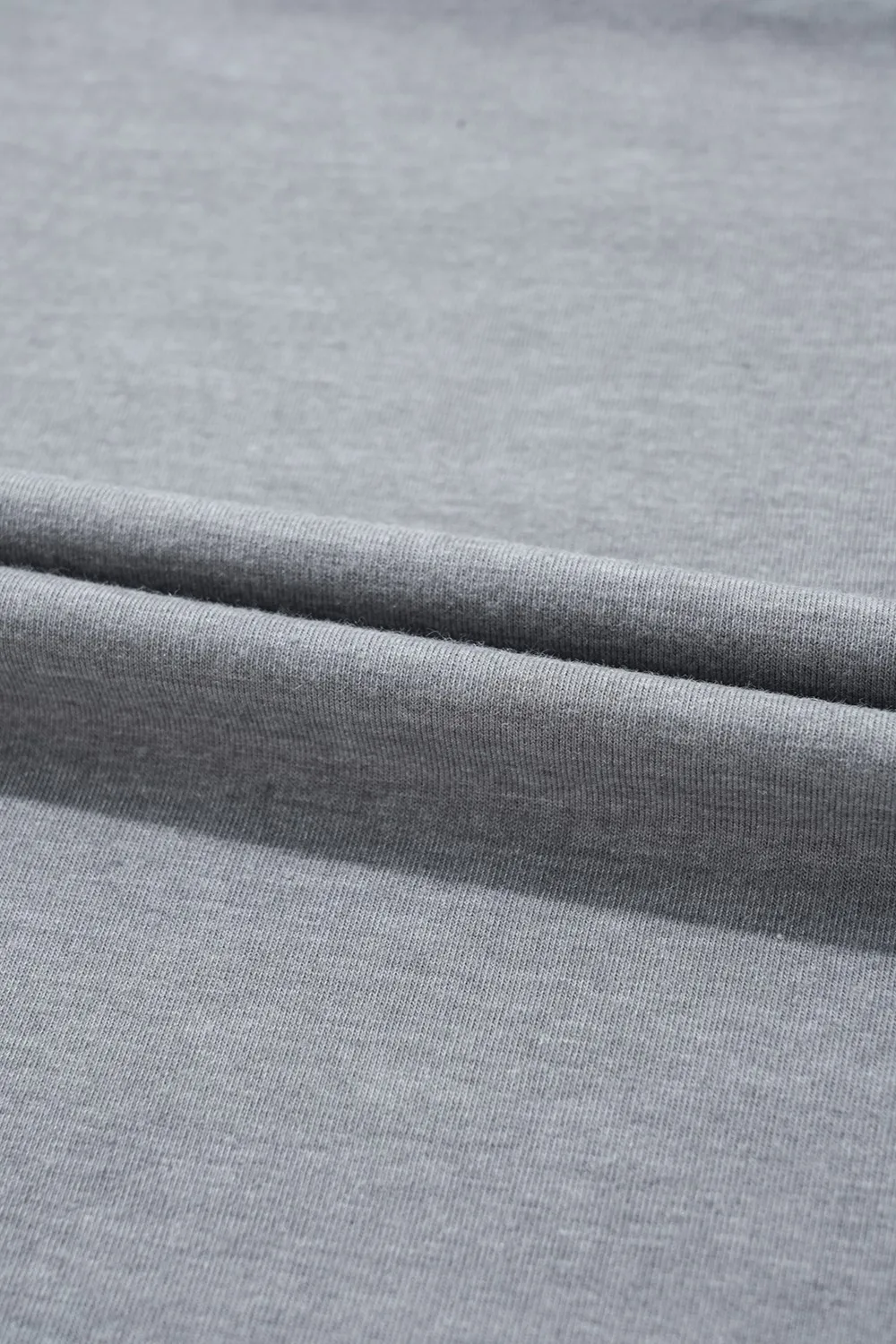 HOPPY Chenille Patch Round Neck Short Sleeve T-Shirt, image 5