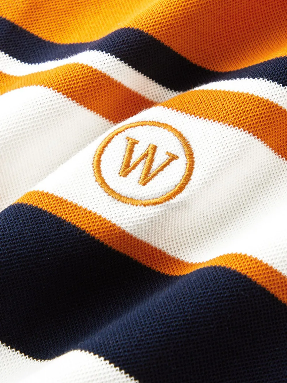 Men's Plus Size Color Block Striped Short Sleeve Polo Shirt, image 6
