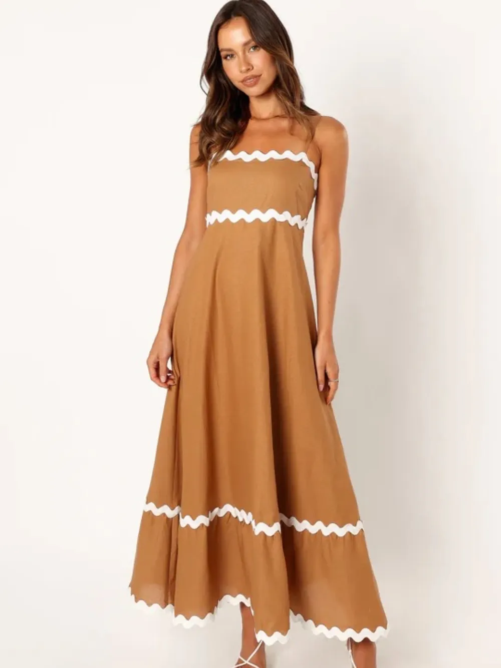 Spaghetti Strap Maxi Dress, image 11