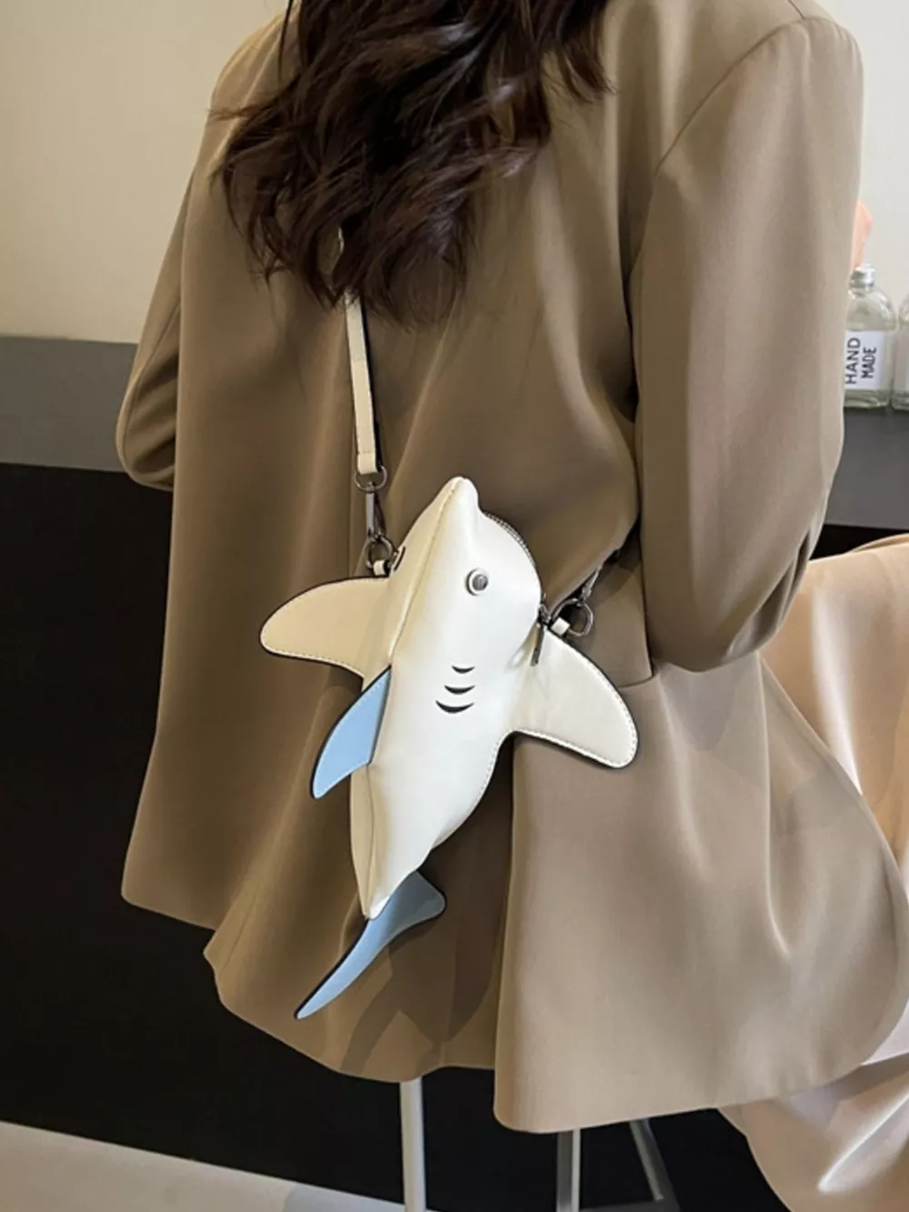 Shark Design Crossbody Bag, image 7