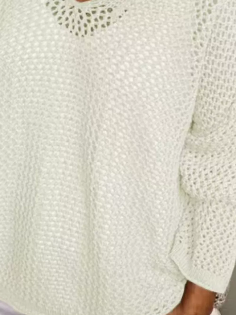 Loose Knit Hooded Cover Up, image 15