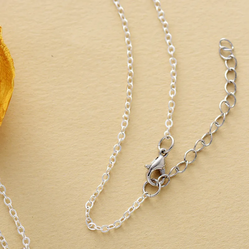 Turquoise Chain Pendant Necklace, image 4