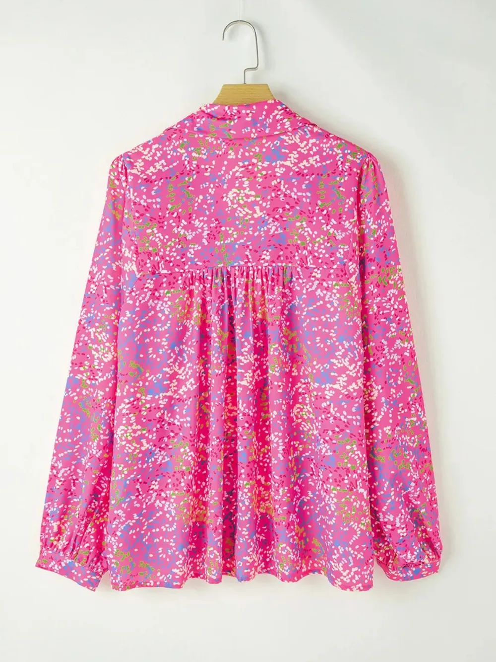 Printed Long Sleeve Blouse, image 5